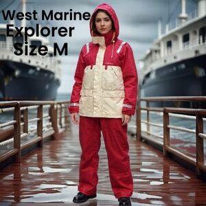 West Marine Explorer Jacket And Bib's Woman's Size M